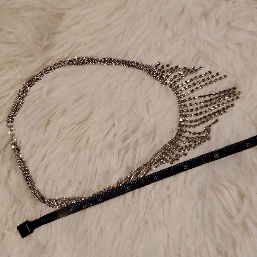 Banana Republic Silver Dangling Necklace - Picture 8 of 9
